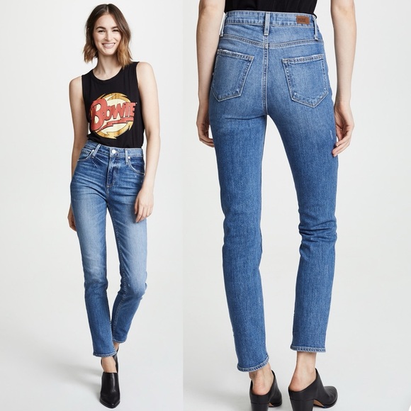 PAIGE Sarah Slim Jeans size 27‎ Women’s Denim Relaxed fit - Picture 1 of 9